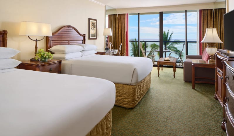 Oceanfront Room Twin Beds